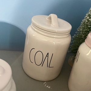 Rae Dunn coal canister